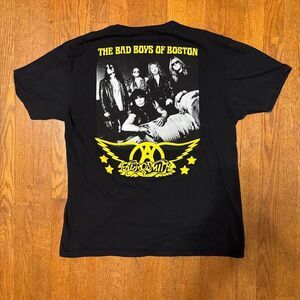 Aerosmith Men's Black T-shirt